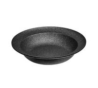 APS 30510 - Ciotola in alluminio con rivestimento antiaderente, 45 x 45 cm, altezza 10 cm, 5,6 litri, colore: Nero/Argento