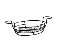 APS 33291 - Piatto da portata per torta "ACACIA MINI", marrone, in legno, 13 x 9 cm