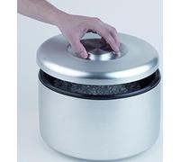 APS 36037 Ghiacciaia, Ø 27 cm, H: 20 cm, 8 litri, alluminio anodizzato, contenitore interno in PS