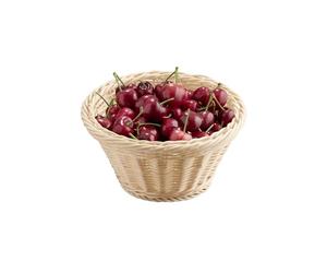 APS 40132 Economic - Cestino rotondo per buffet, colore: Beige