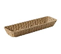 APS 40365 Cestello GN 2/4 TWIRL - Polipropilene marrone, 53 x 16,2 cm, sistema GN