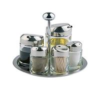 APS 40485 acciaio inossidabile-ampolla, 6 teilig, girevole