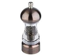 APS 40551 Macinapepe COPPER - Macinapepe in look rame, meccanismo di macinazione in acciaio al carbonio, grado di macinazione regolabile in continuo - Dimensioni: 6 x 6 cm/altezza: 15 cm