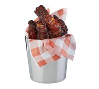 APS 40606 Servier secchio, Ø 8,5 cm, H: 8,5 cm, acciaio inox, 0,3 litri, - PORTA SNACK -