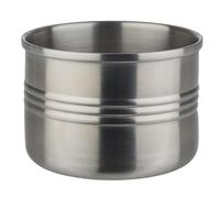 APS 40655 Barattolo snack, Ø 7,5 cm, altezza 5,5 cm, 0,17 litri, acciaio inossidabile, opaco