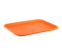 APS 534 - Vassoio fast food infrangibile, prodotto in Germania, 35 x 27 x 2 cm, colore: Arancione