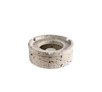 APS 557 Posacenere TERRAZZO - cemento, Ø 10,5 cm, H: 5 cm, effetto terrazzo