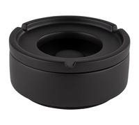 APS 559 - Posacenere "Element", con fondo per mobili, in cemento, nero, Ø 10,5 cm