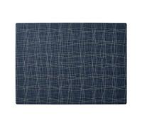 APS 60586 - Tovaglietta in silicone, lavabile, antimacchia e antiscivolo, 45 x 33 cm, 1 pezzo, colore: Blu scuro