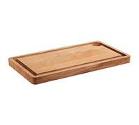 APS 754 SIMPLY WOOD - Tagliere in rovere oliato, GN 1/3, con rientranza (Ø 4 cm) e scanalatura, 32,5 x 17,6 x 2 cm