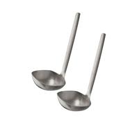 APS 75943 Cucchiaio BULQ, set da 2, acciaio inossidabile, rivestimento PVD, dimensioni cucchiaio 6,5 x 6,5 cm, lunghezza totale 17,5 cm, look vintage