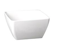 APS 79008 FRIENDLY BOWL 25 x 25 cm, altezza 12 cm, bianco, realizzato in plastica usata, Made in Germany