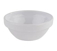APS 79020 Ciotola FRIENDLY BOWL Ø 10 cm, altezza 4,5 cm, 0,15 litri, bianca, in plastica usata, Made in Germany