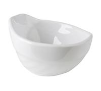 APS 79038 FRIENDLY - Ciotola in plastica riciclata, 7,5 x 7 cm, altezza 4,5 cm, 0,054 litri, colore: Bianco
