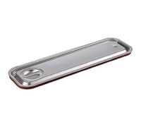 APS 80028 GN 2/4 coperchio a innesto per il trasporto, guarnizione in silicone, impugnatura incavata e foro contro la pressione inferiore, non adatto per vaporiere combinati