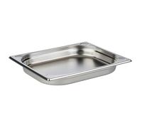 APS 81201 GN container 1/2, contenitore gastronorm in acciaio inox/dimensioni 265 x 325 mm/altezza 40 mm/volume 2 litri