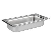 APS 81302 GN 1/3 contenitore, contenitore gastronorm in acciaio inox, dimensioni 175 x 325 mm/altezza 650 mm/volume 2,5 litri