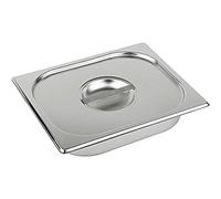 APS 81395 GN 1/3 - Coperchio senza foro per cucchiaio, in acciaio INOX, 325 x 175 mm