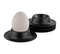 APS 83849 - Portauovo in melamina, 8,50 x 8,50 cm, altezza 4,50 cm, colore: Nero