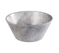 APS 84828 - Ciotola "ELEMENT", in melamina, 16 x 7 cm, colore: Grigio
