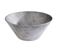 APS 84829 - Ciotola "ELEMENT", in melamina, 3 l, 28 x 12 cm, colore: Grigio