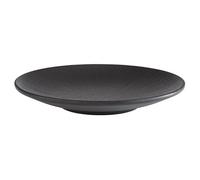 APS 85063 - Piatto nero Ø 21 cm, altezza 3 cm, colore: Nero