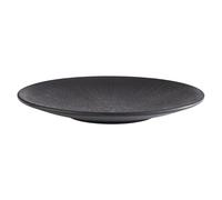 APS 85064 - Piatto nero Ø 26 cm, altezza 3 cm, colore: Nero