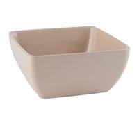 APS 85261 - Ciotola in melamina PURE COLOR per piatti da cucina, 25 x 25 x 12 cm, 3,8 litri, colore: sabbia