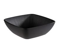 APS 85274 Ciotola -NERO- in nero, 16,5 x 16,5 cm, altezza 5,5 cm, 0,6 litri