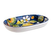 APS 85290 - Piatto in melamina, 18,5 x 11,5 cm, altezza 3 cm, colore: Bianco
