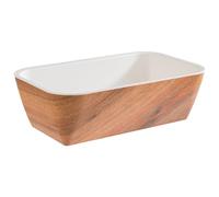 APS 85311 GN 1/4 - Ciotola "CRAZY WOOD", 26,5 x 16,2 cm, altezza 8 cm, 1,8 litri