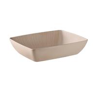APS 85418 GN 1/2 - Ciotola NERO, in melamina, 3,5 litri, 32,5 x 26,5 cm, altezza 7,5 cm