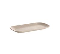 APS 85420 - Vassoio NERO, GN 1/3, in melamina, 32,5 x 17,5 cm, altezza 2,5 cm, colore: sabbia