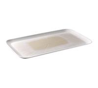 APS 85500 GN 1/1 - Vassoio -Blush, 53 x 32,5 cm, altezza 2,5 cm, melammina, bianco/beige
