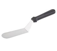 APS 88928 BLUE - Coltello professionale con lama flessibile in acciaio inox e manico in plastica nera, dimensioni lama 17 x 5 cm, lunghezza totale 30 cm