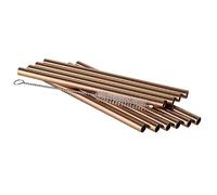 APS 93391 - Cannucce in rame, acciaio INOX 18/8, 0,8 x 15 cm, 11 pezzi