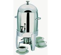 APS caffè dispenser - happy hour - 31 cm x 33,5 cm, Altezza 54,5 cm 10,5 L, 18/8 in acciaio inox lucidato, per caffè, tè o altre bevande calde