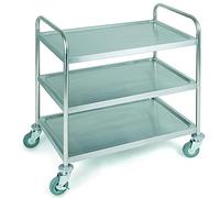 APS CARRELLO DI SERVIZIO INOX A 3 PIANI