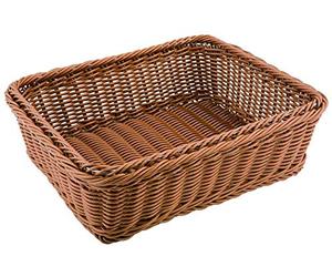 APS cf304 polipropilene cestino in rattan naturale, 1/3 GN