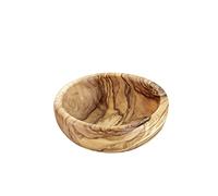 APS Ciotola - Ø 12,5 cm, altezza: 4,5 cm, legno d'ulivo 0,25 litri (ogni parte è un pezzo unico. Il colore e le venature possono variare)