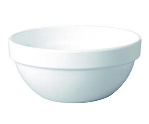 APS ciotola 1,8 litro circa diametro 20 cm, altezza 9,2 cm in melammina, bianco 1 A qualità, original in melammina non adatti al microonde lavabile in lavastoviglie