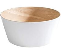 APS Ciotola "Frida", ciotola in melamina, diametro 22 cm, altezza 10,5 cm, bianco/beige, per 2,2 litri