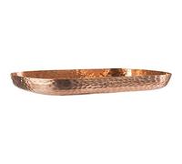 APS Ciotola alluminio con superficie in rame martellato per piatti freddi e caldi, 23,0 x 15,5 cm, 1,4 litri.