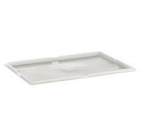 APS Coperchio per contenitore per impasto - Contenitore per pizza, impilabile, dimensioni 60 x 40 cm, per mantenere fresche e arrostire le palle
