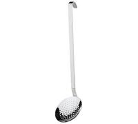 APS Cucchiaio scanalato "Profi", Colino, Mestolo scanalato, Aiuto in cucina, Diametro 12 cm, Lunghezza manico 37 cm, Acciaio inossidabile 18/8