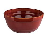APS Emma - Ciotola rotonda a buffet in melamina, volume 2,3 l, diametro 23 cm, altezza 10,5 cm, colore rosso
