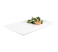 APS GD101 vassoio rettangolare Buffet, 1/2 GN, Bianco