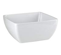 APS gf132 ciotola quadrata in melamina, 9 cm Lunghezza, bianco puro