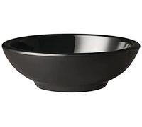 APS gf143 rotondo in melamina Ciotola, 4,5 cm altezza articolo, colore nero
