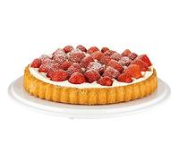 APS gf153 in melamina piatto per torta, Bianco Puro